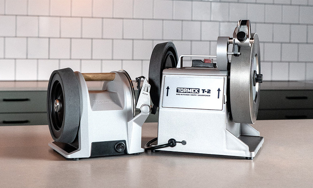 A picture of knife sharpening machines