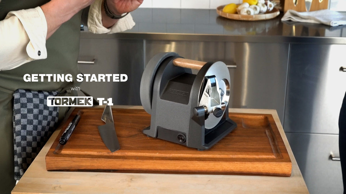 Tormek T-1 Kitchen Knife Sharpener - Carbon Black