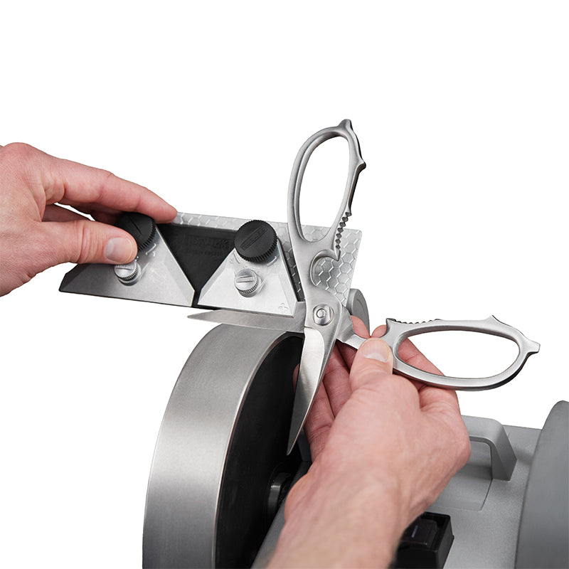 SC-60 Scissors Jig in Use on Tormek T-2 