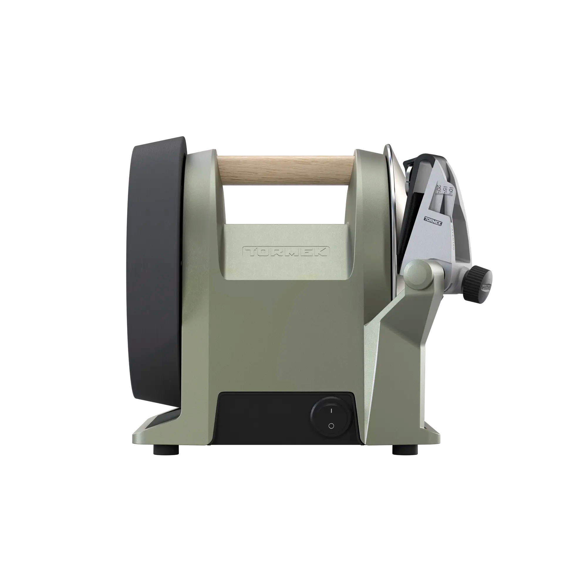 Tormek T-1 in Ash Green from front 